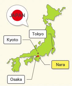 日本列島の地図